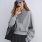 Striped Half-Zip Pullover Hoodie ASG0081