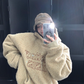 Retro Tweed Pullover Hoodie YLS1013