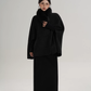 Fur Muffler Cape Coat SRS0402