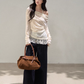 Lace Off Shoulder Knit Tops WDB0020