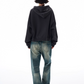 Shiny Sequin Zip Up Hoodie WLS0002