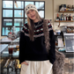 Nordic Knit Long Sleeve Top CYE0012