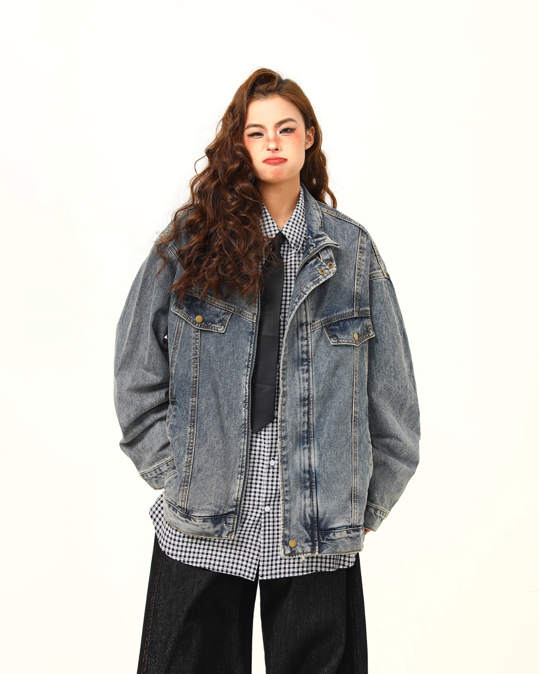 Street Washed Denim Jacket WDZ0031