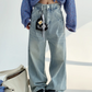 Retro Wide Denim Pants YLS0754