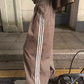 Vintage Plaid Stand Collar Jacket / Casual Pants WWP0017
