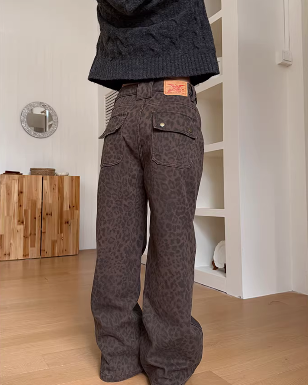 Leopard Wide Pants CYE0097