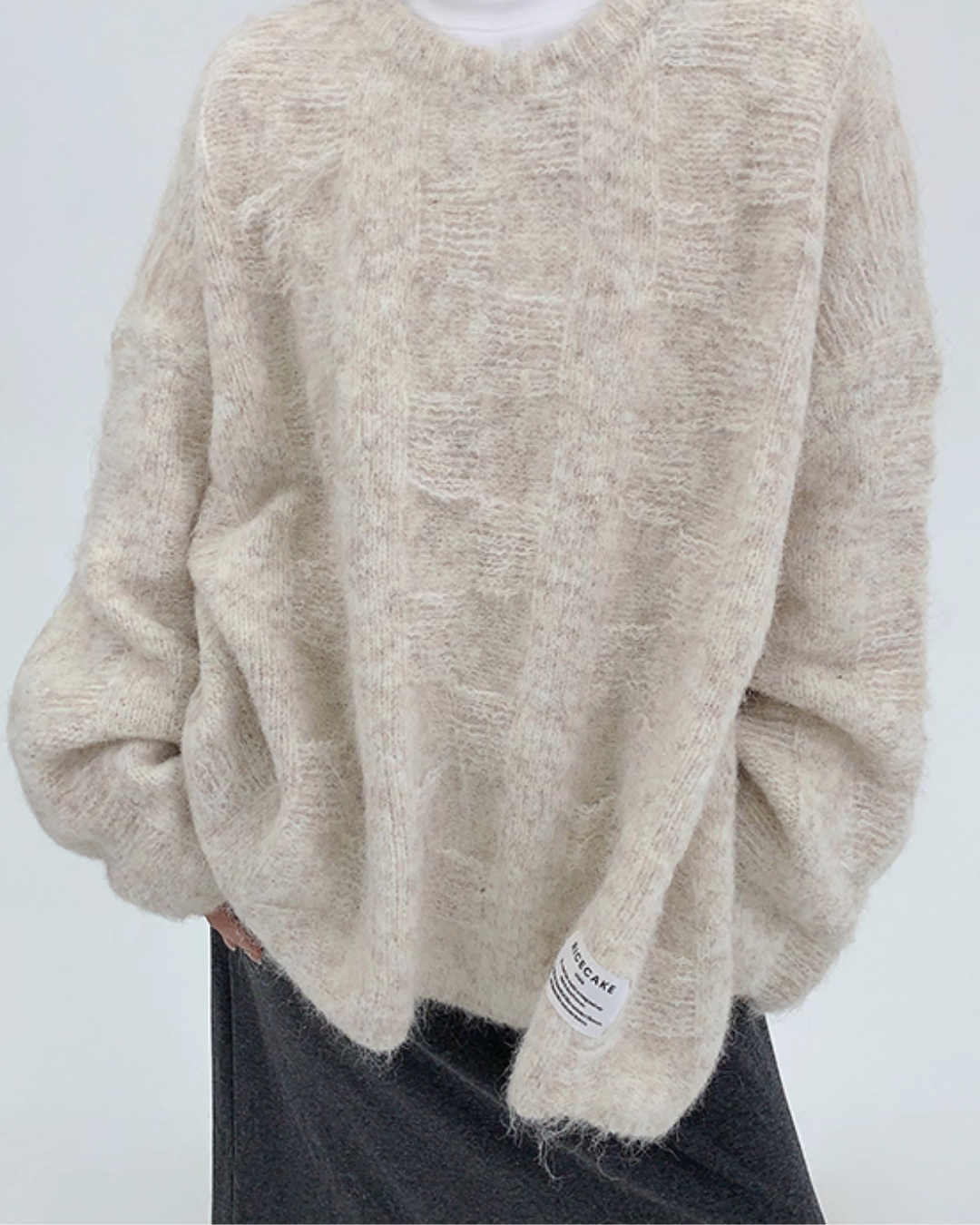 Mohair Touch Knit Top YLS0969