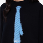 Tie Loose Knit Pullover UDS0004