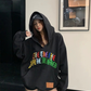 Key Neck Rainbow Logo Sweat Hoodie YLS1058