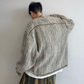 Round-Neck Tweed Jacket DAZ0005