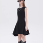 Asymmetry Sleeveless Dress SHN0018