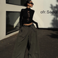 High Neck Ripped Design T-Shirt  ZRS0085
