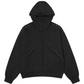 Ear Hood Long Sleeve Zip Hoodie BLB0031