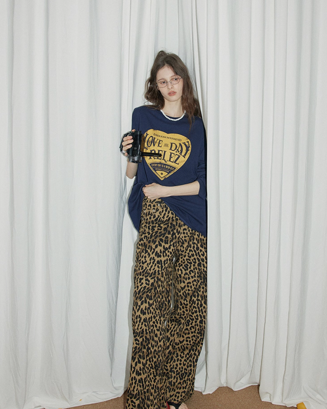 Vintage Letter Print T-Shirt RLZ0011