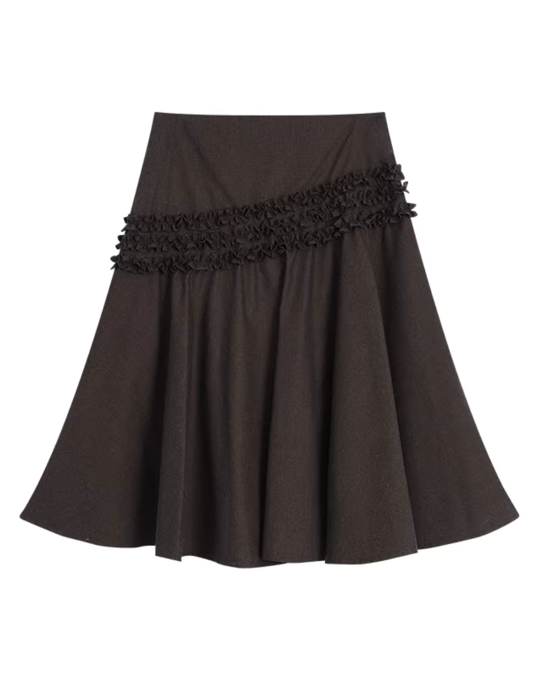 Vintage Brushed Two-Way Shirt / Pleated Lace Skirt BBK0006