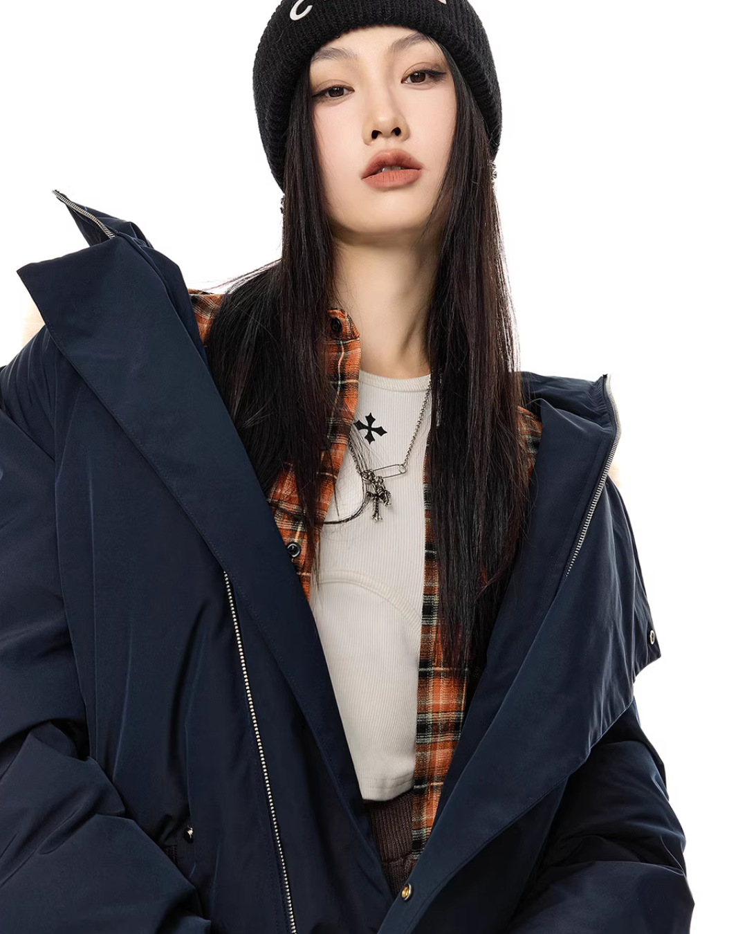 Fur Hood Down Jacket ICM0099