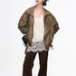 Vintage Jacket / Lace Cami Dress / Flare Pants WEO0059