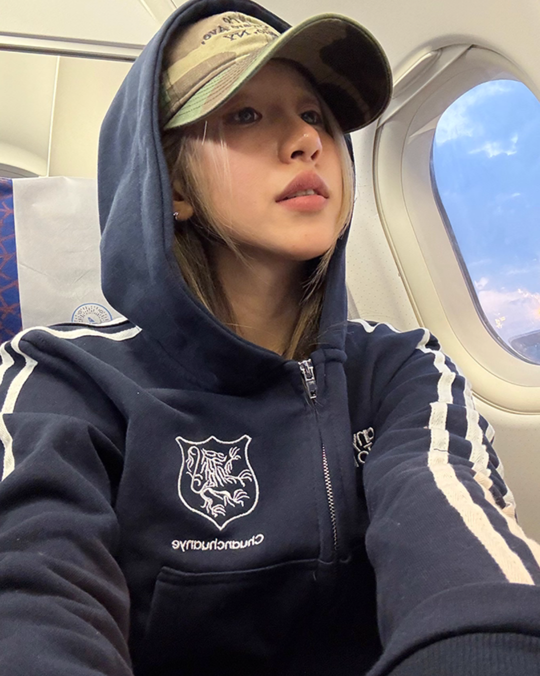 Sideline Cropped Zip Hoodie CYE0030