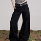 Back Logo Wide Denim Pants ONP0004