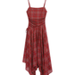 Vintage Plaid Suspender Dress BBK0001