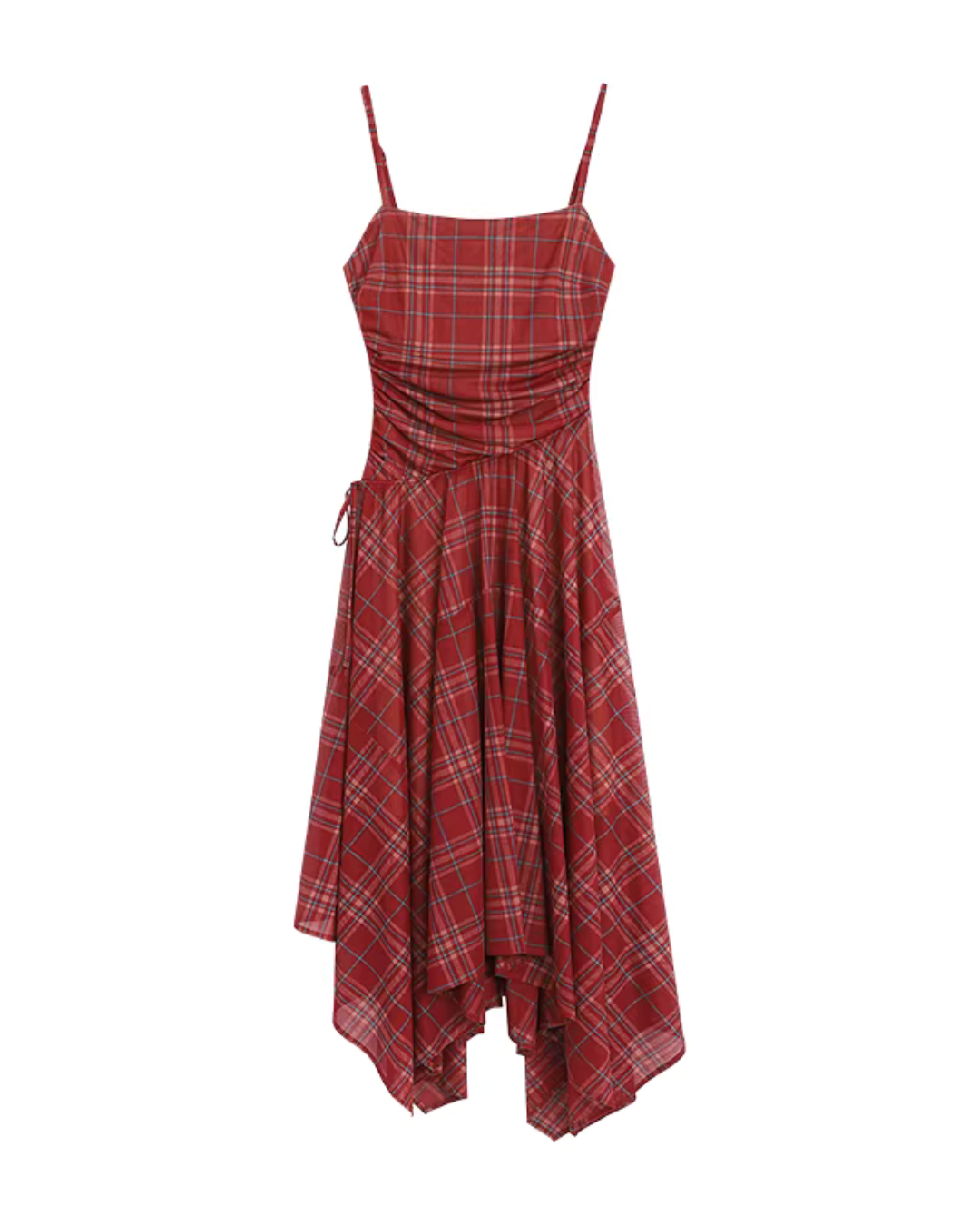 Vintage Plaid Suspender Dress BBK0001