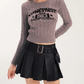 Leather Mini Skirt VSE0067