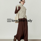 High Neck Zip Knit Vest LLA0392