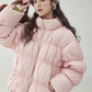 Stand Collar Fluffy Down Jacket AMU0043