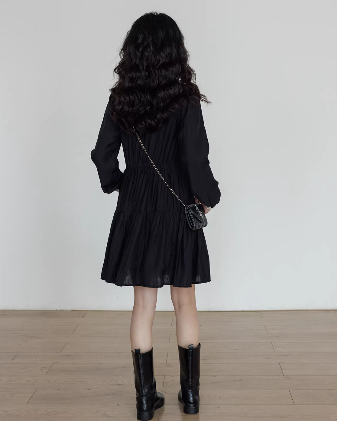 Color-Block Shirt Dress VAS0182