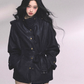Retro Oversized Leather Jacket LAS0048