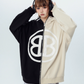 Bicolor Zip Hoodie AXN0011