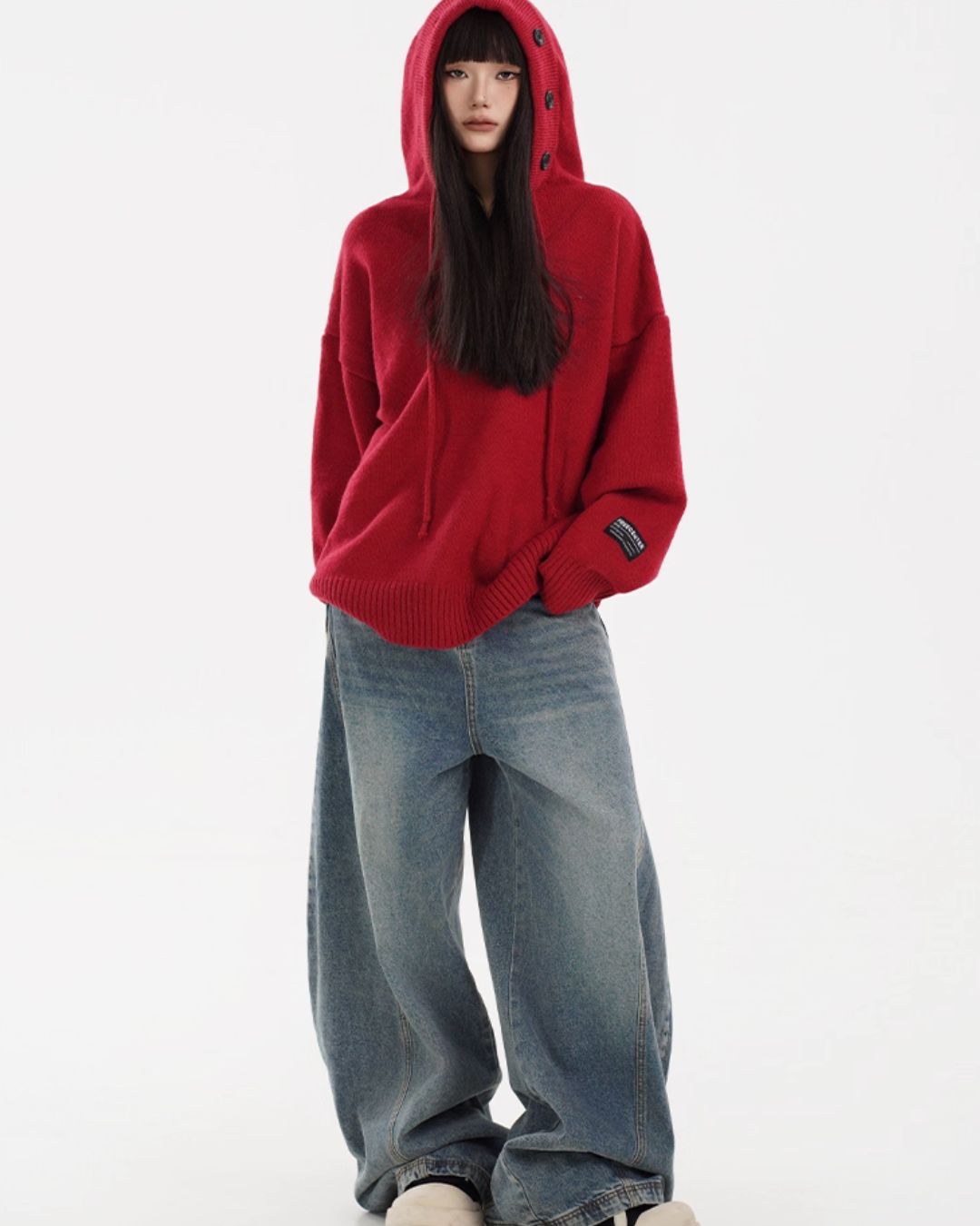 Hooded Knit Hoodie FEC0005