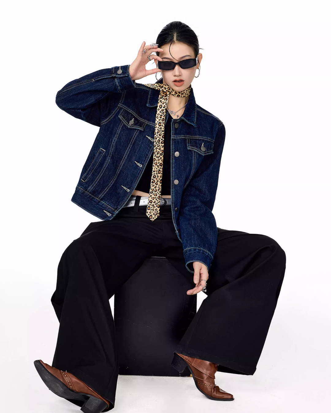 Retro Denim Jacket ICM0085