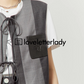 Gray Lace Up Vest / Shorts LLA0232