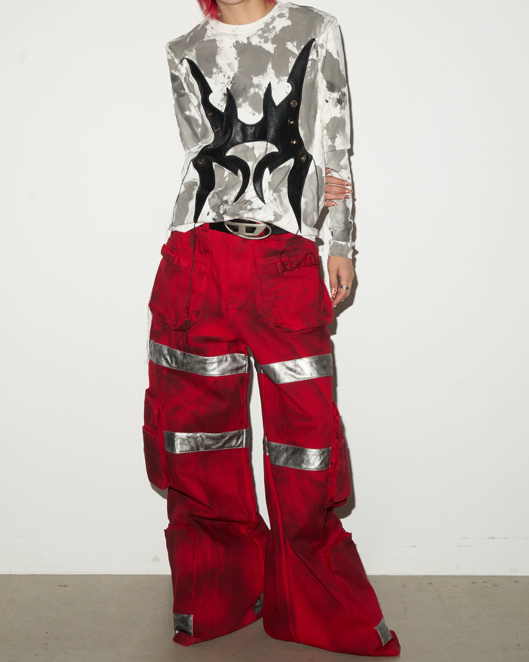 Street Dark Dirty Cargo Pants MCY0012