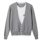 Two Piece Long Sleeve Top / Knit Wide Pants WEO0068