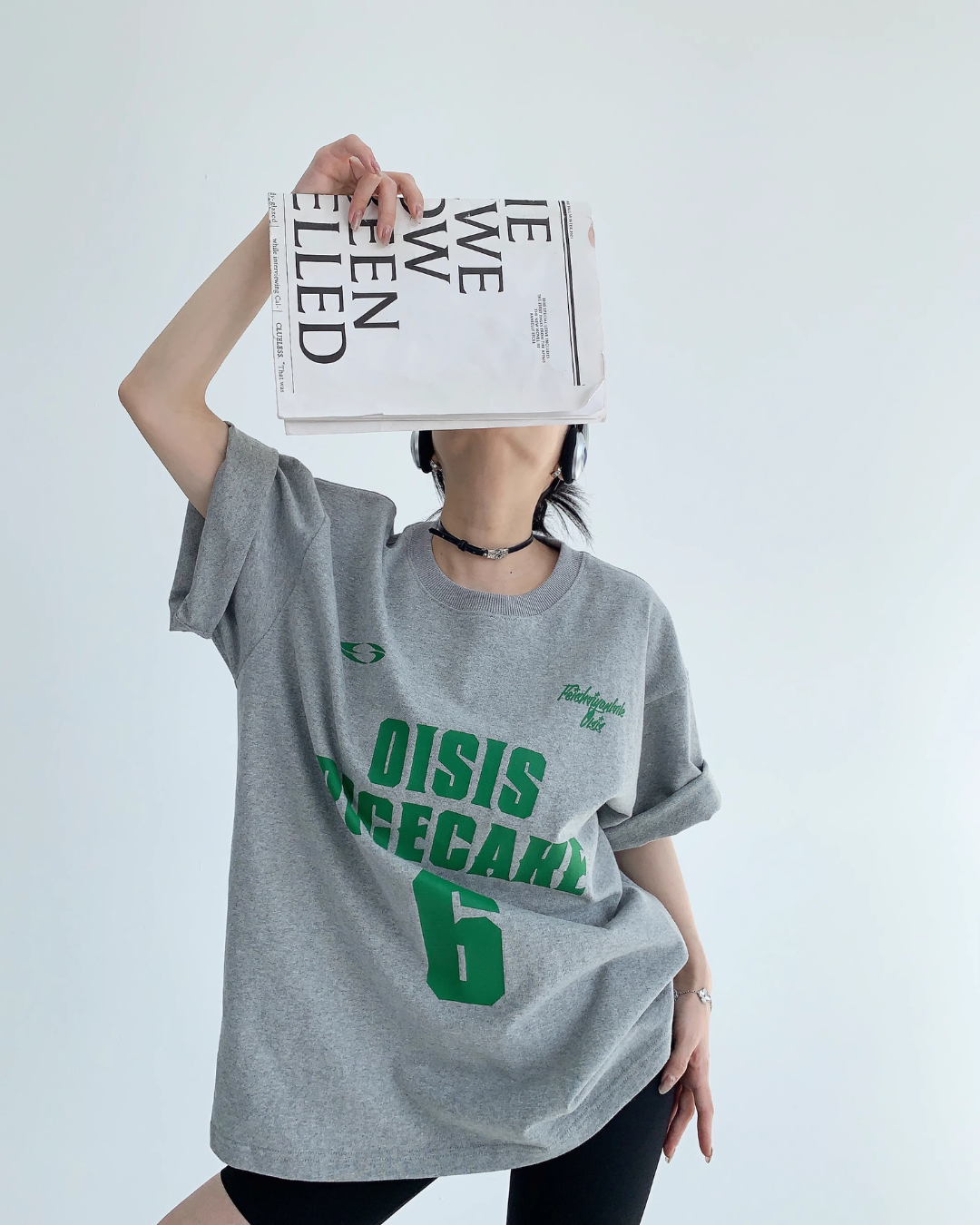 Stylish Logo Big T-shirt YLS0228