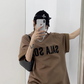 Logo Print Loose T-Shirt YLS0217