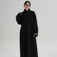 Mock Neck Long Coat SRS0413