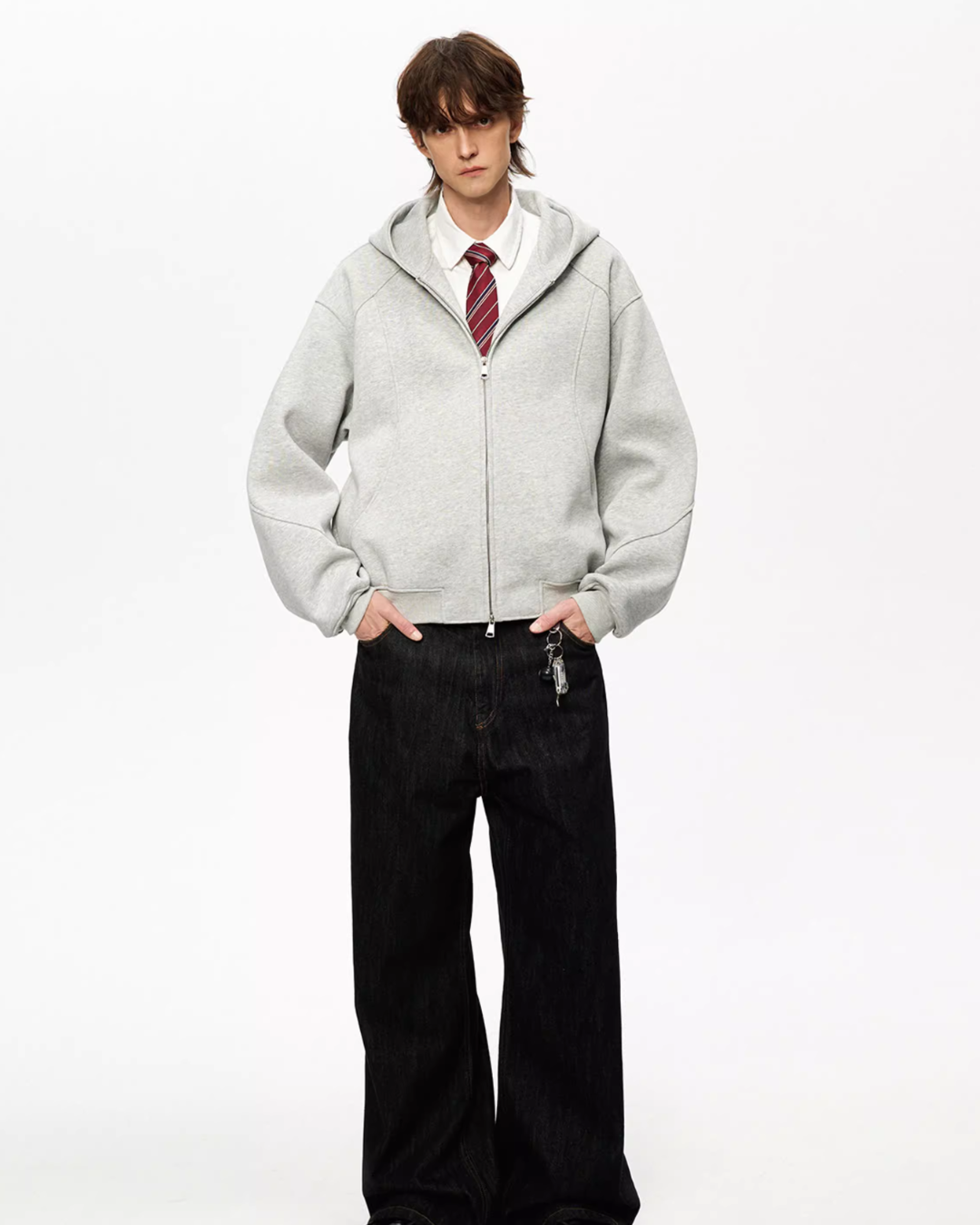 Double Zip Hoodie NDC0007