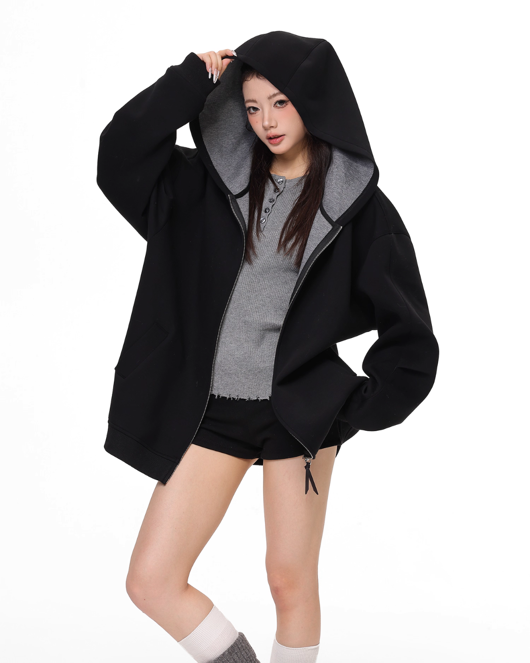 Big Silhouette Zip Hoodie ACS0297