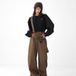 Wide Stretch Overalls ACS0275