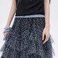 Mesh Cake Long Skirt SHN0036