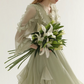 Mint Green French Dress SNT0003