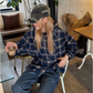 Vintage Hood Checkered Shirt CYE0004