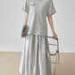 Metallic Silver Docking Dress FER0243