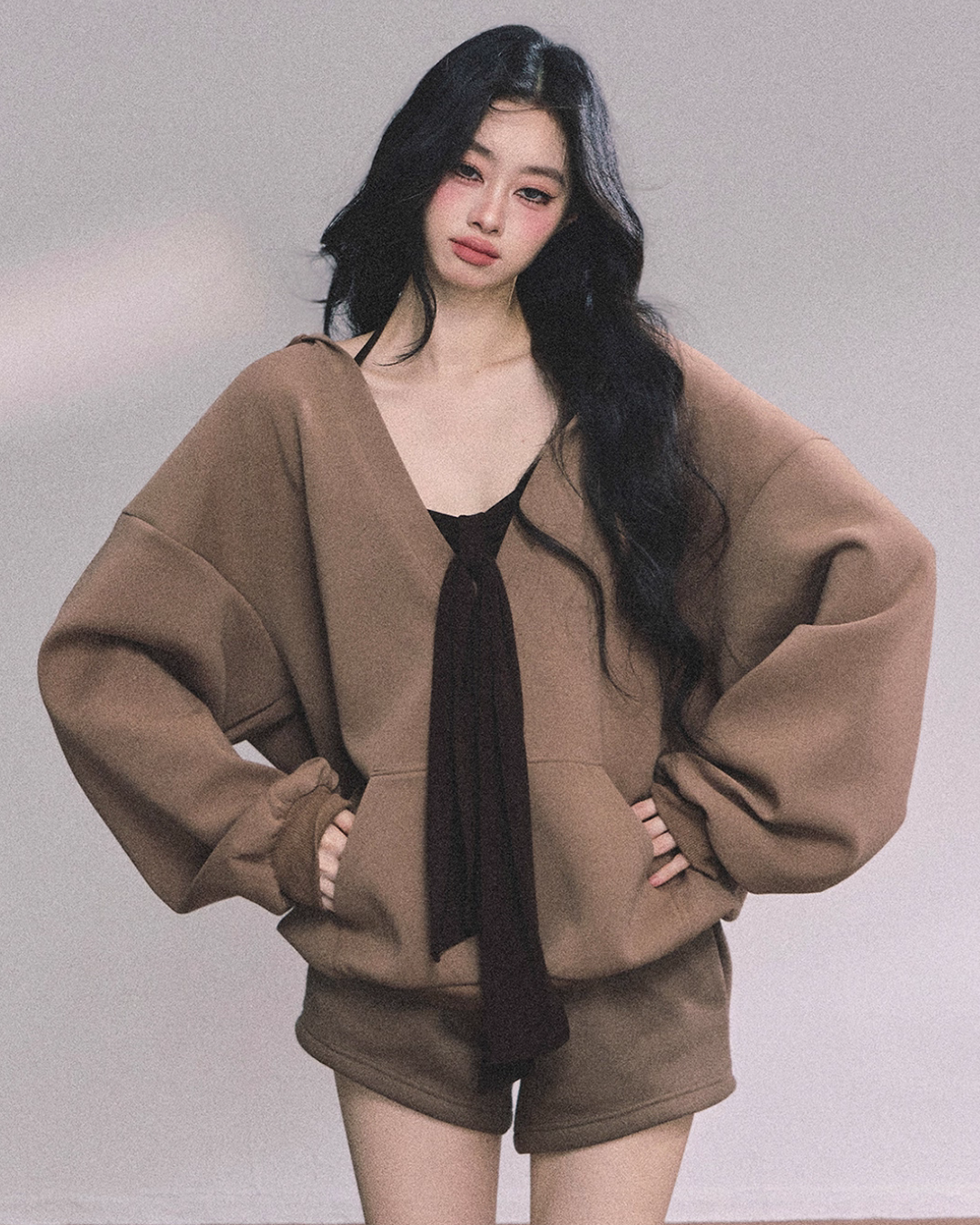 Relax Sweatshirt Hoodie/Shorts LAS0045