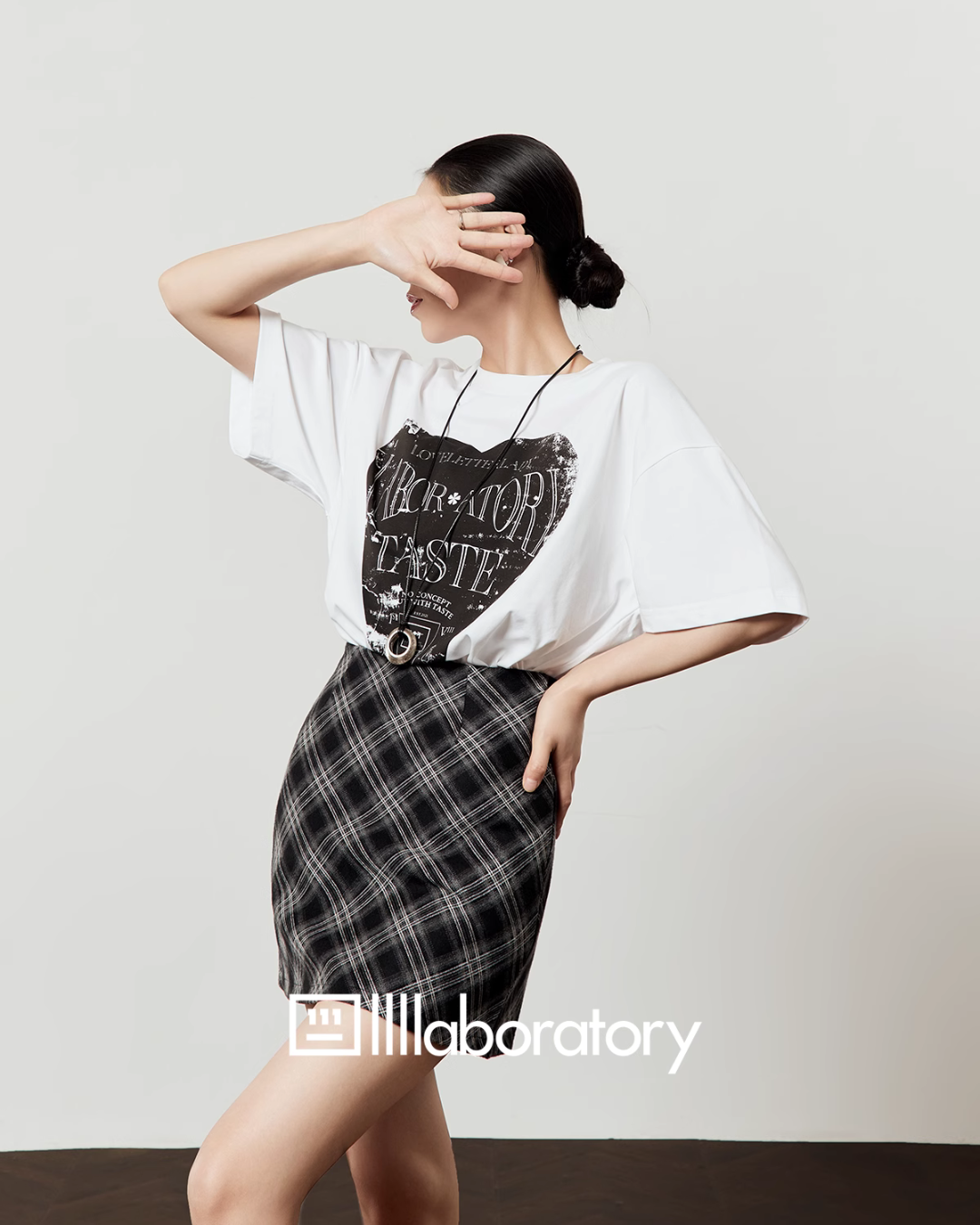 Love Print Round Neck T-Shirt LLA0447