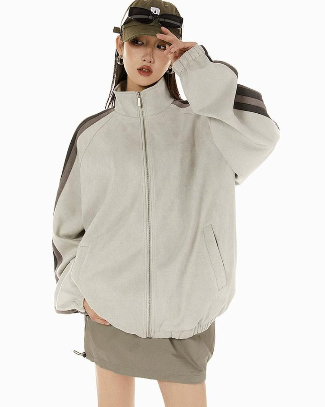 Sleeve Line Track Jacket ICM0006