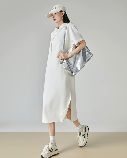 Sweatshirt Hoodie Dress FER0184